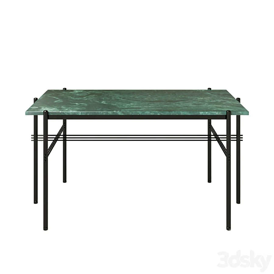 TS console table, Gubi: 3D model